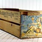 Vintage Wood Crate / Vintag..