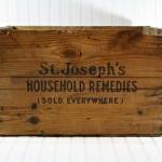 Vintage Wood Crate / Indus..