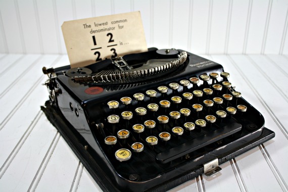 Vintage Portable Remington Typewriter