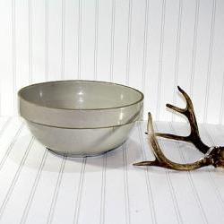 Vintage Earthenware Mixing Bowl