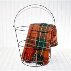 Vintage Wire Basket / Vintage Basket